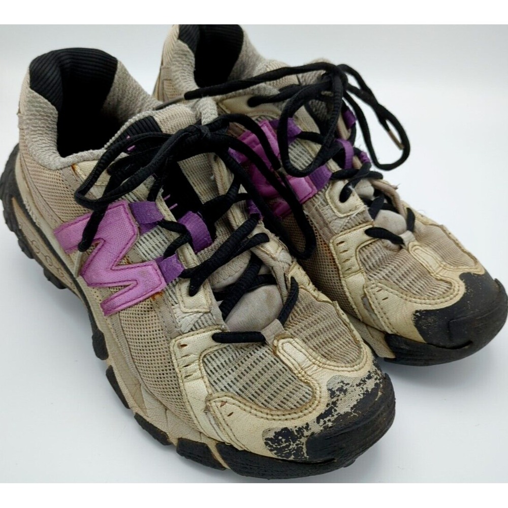 Merrell CTR Cruise Trail Hiking Shoes J66276 Womens 7.5 Ivory/Purple. READ.